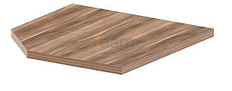 Кабинет руководителя Столешница стола для переговоров (левая) ПК-СЕ-ССМ80х80Л/38