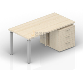 Кабинет руководителя Стол на опорной тумбе правый BL180T3D