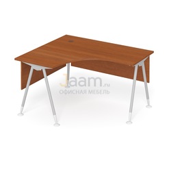 Мебель для персонала Стол эргономичный левый ПК-ССМ-СТЭ140Х120Л/МКФ