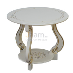 Журнальный столик из дерева Грация М