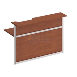 Стойка ресепшн Стойка прямая 160 с вырезом правый (без опор) ФС 08092