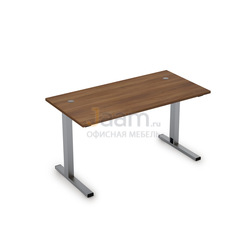 Мебель для персонала Стол рабочий прямолинейный с кабель-каналом (L-образная опора) 2МLК.078