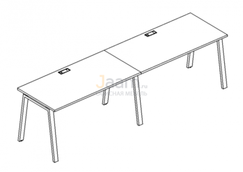 Мебель для персонала Рабочая станция на металлокаркасе TRE Б3 013-2 БП