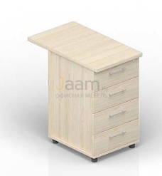 Мебель для персонала Офисная тумба приставная ODP44680