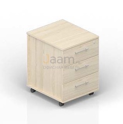 Мебель для персонала Офисная тумба мобильная усиленные колёсные опоры OMP3S