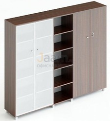 Кабинет руководителя Офисный шкаф комбинированный для одежды и документов 260/3