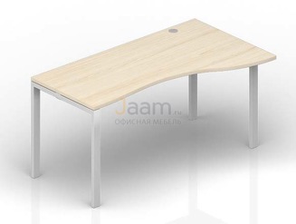 Мебель для персонала Стол"Волна" правый(1 громмет) STG169DV